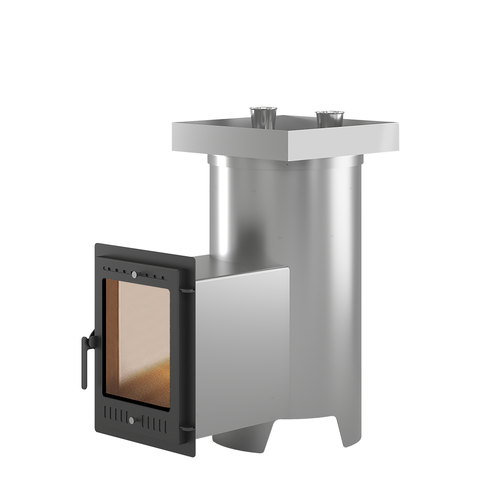 Печь для бани ВЕЗУВИЙ Эверест Steam Master 38 INOX (320M) (под обкладку)